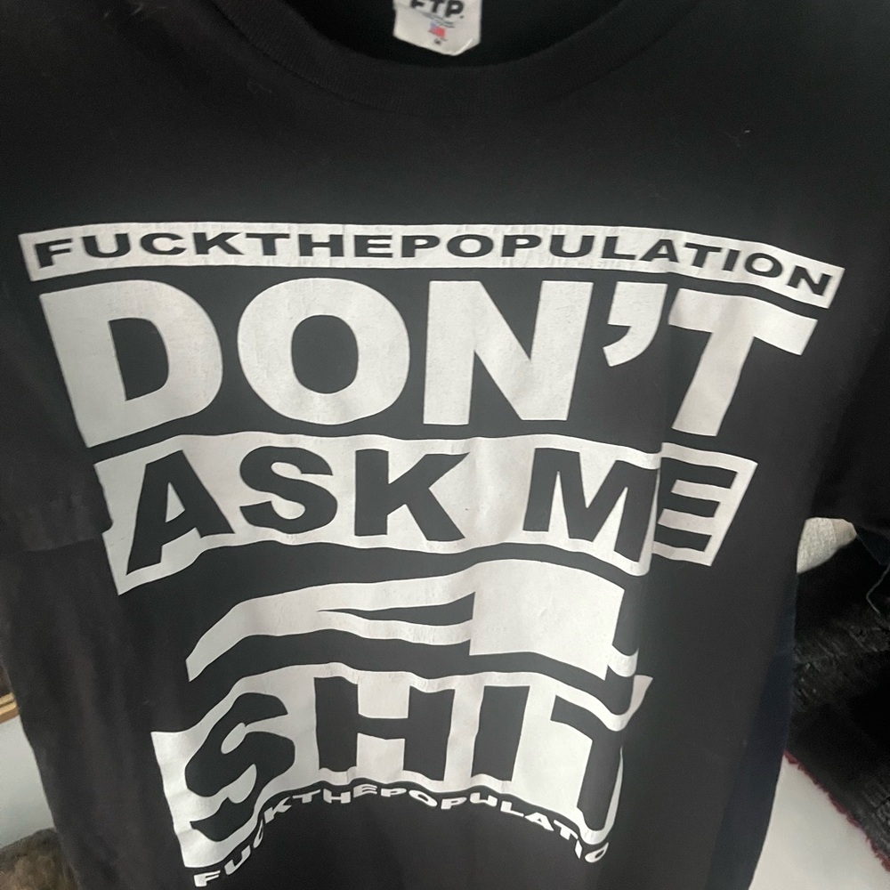 FTP Black Graphic T-Shirt